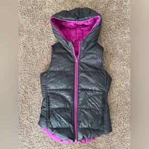 Ivivva puffer vest - reversible